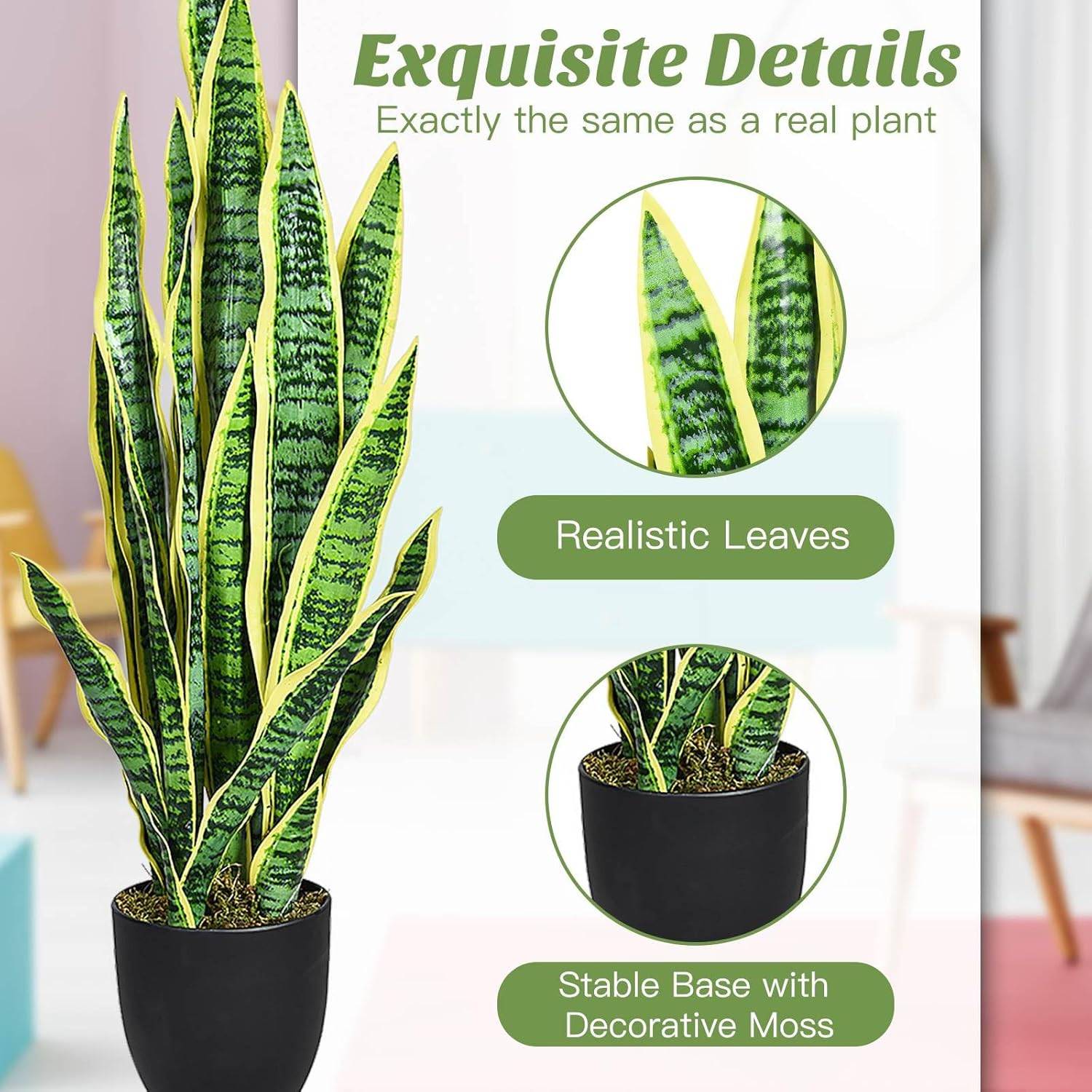 Artificial Snake Plant: image 4
