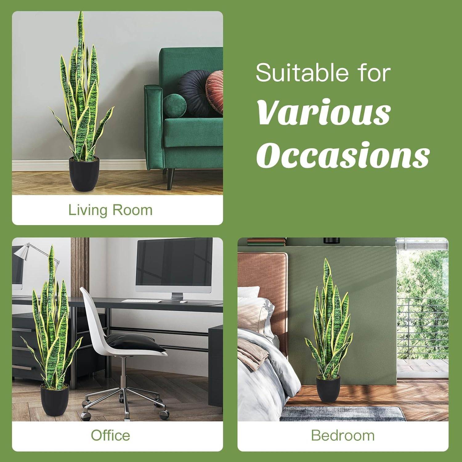 Artificial Snake Plant: image 6