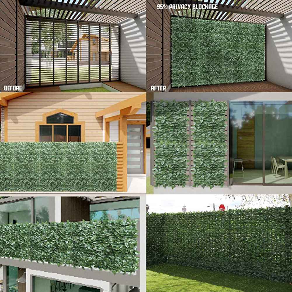 Artificial Laurel Fence: image 10
