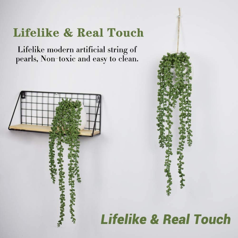 Artificial Succulents Hanging Plants: image 6